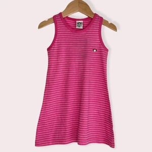 NWT Appaman dress fuchsia pink striped tank size 18 months